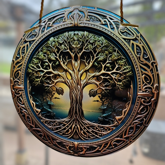 CelticTree of Life Suncatcher - Picture 9 of 12